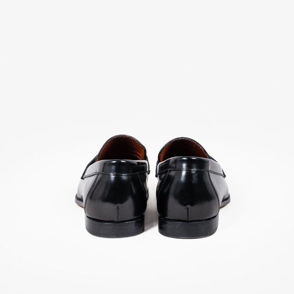 Woman by Common Projects Black Leather Loafers - Picture 3 of 9